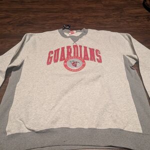 Gray and Red Guardians Men's Sweater